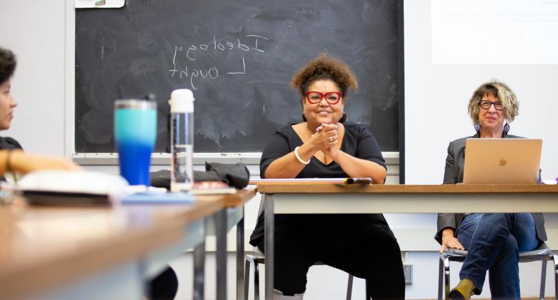 The 2019 Ousley Scholar-in-Residence, Elizabeth Yeampierre shares her knowledge with Beloit stude...